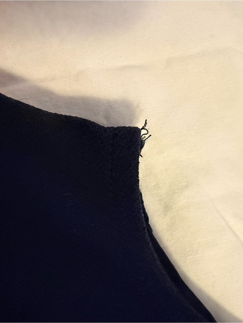 Ann Taylor Navy Lace Sleeveless Blouse, small - Picture 5 of 5